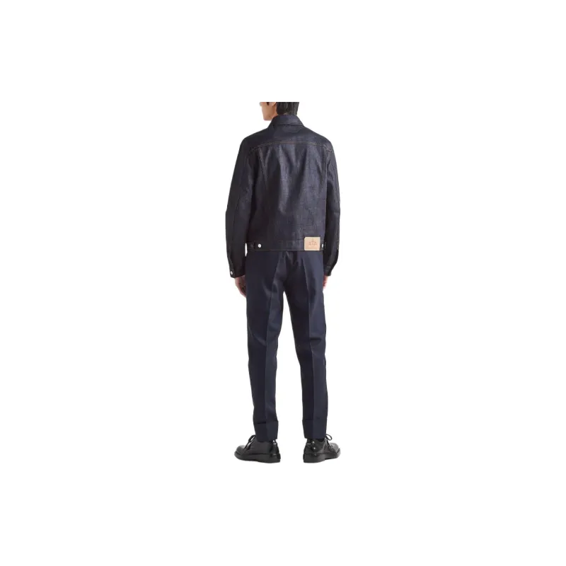 PRADA Denim Blouson Jacket-2