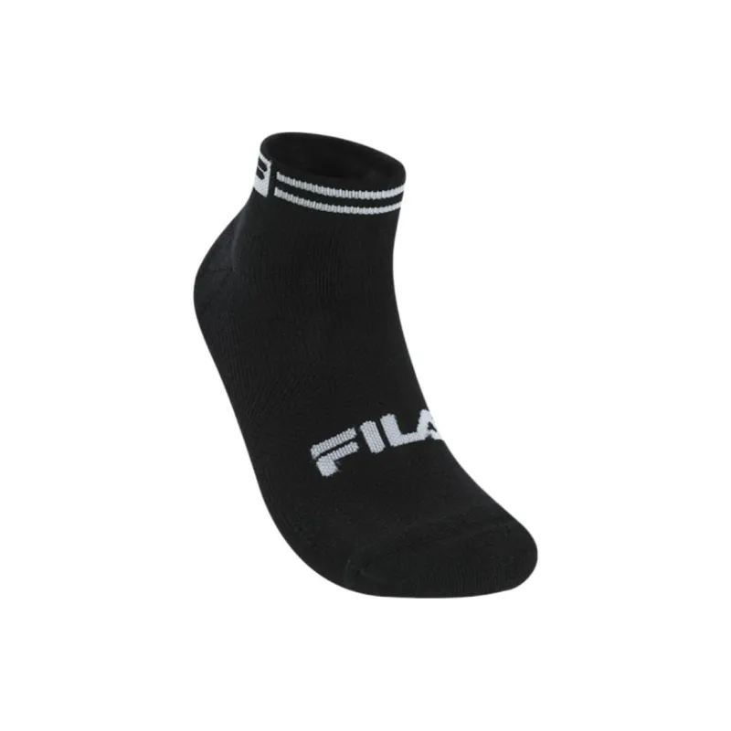 FILA Ankle Socks Men's 1 Pack Black-1