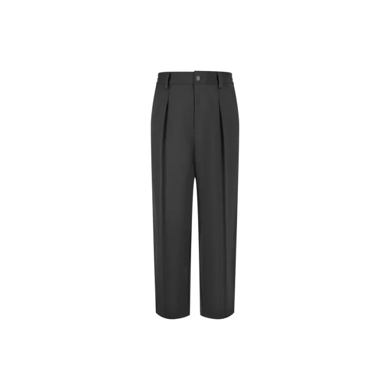 CROQUIS Casual Pants Men 001 Jet Black-3