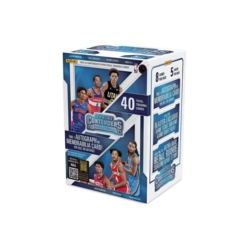 PANINI 2023 24 Panini Contenders Ball Game Ticket, Grenade Box Basketball Sports Cards Full Box-0