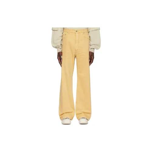 Rick Owens DRKSHDW Jeans Men Yellow