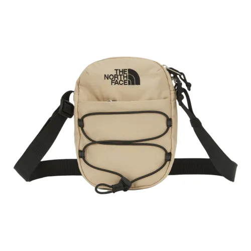 THE NORTH FACE Nylon Crossbody Bag Small Size Unisex Light Beige