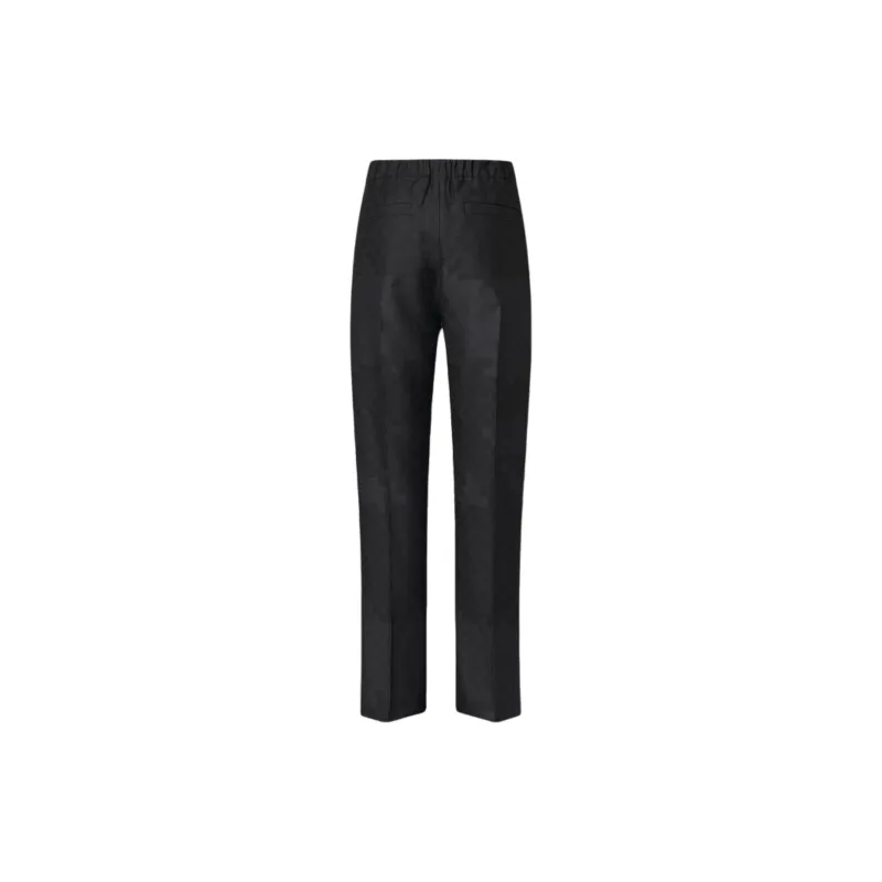 LOUIS VUITTON Silk And Wool Blend Drawstring Pants-1