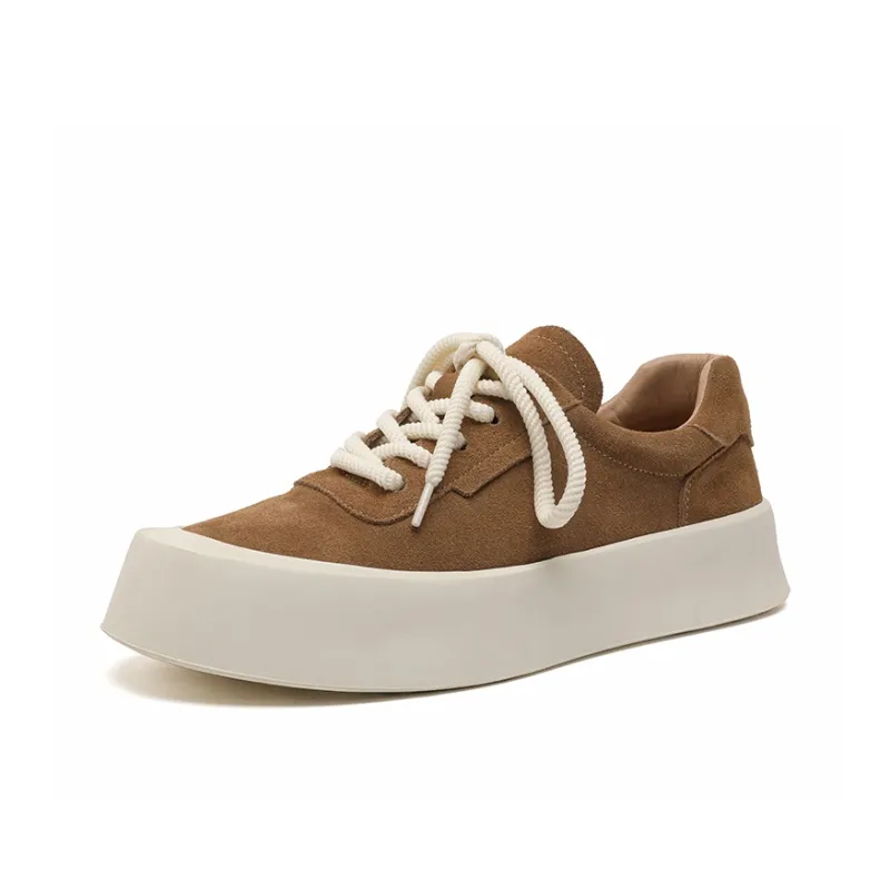 Product B Low Top Skateboard Shoes Men's Brown-1