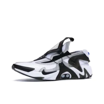 Nike Adapt Huarache Anti Slip Wear Resistant Low Top Casual Running Shoes Men's White Black