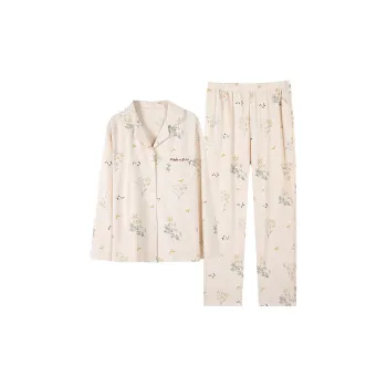 MADALLO Pajama Set Women's Light Orange