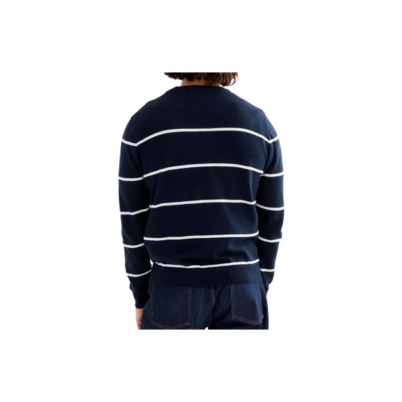 AIGLE Made In France Sweater Men's Blue-1