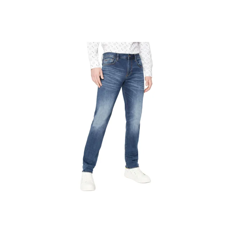 ARMANI EXCHANGEAE x SMILEYWORLD FW22 Jeans Men's Denim Blue-2