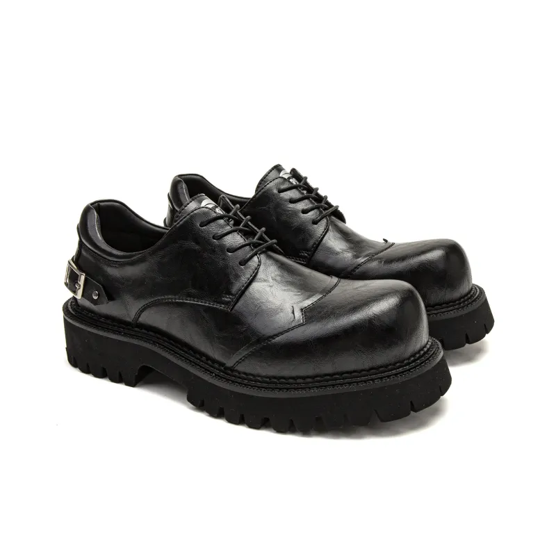 1997K Deconstructed Derby Leather Shoes Casual Shoes Unisex-1