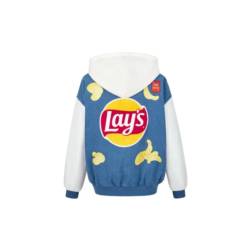 13 DEMARZO x LESHILIANMINGXILIE Baseball Jacket Unisex Blue-1