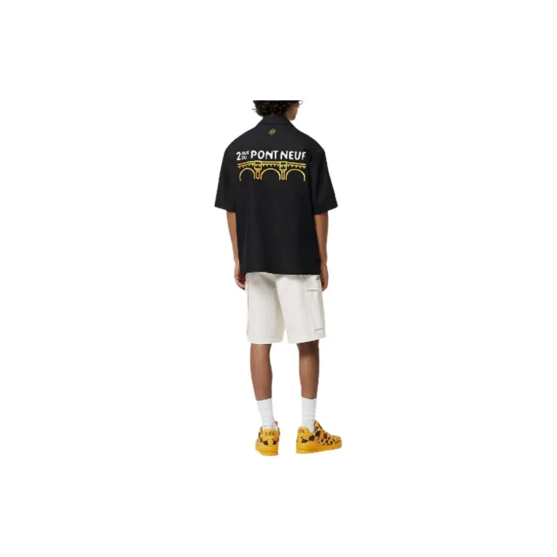 LOUIS VUITTON SS24 Shirt Men's Black-3