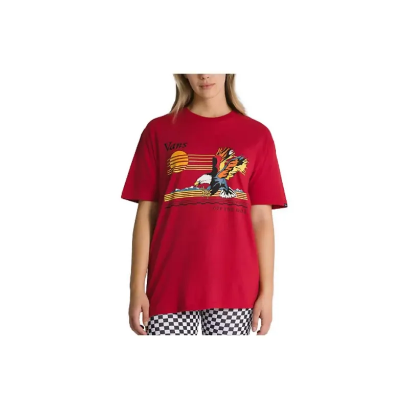 Vans SOARING EAGLE SS T-Shirts Unisex Red-2