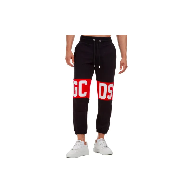 GCDS Logo Band Drawstring Sweatpants-3