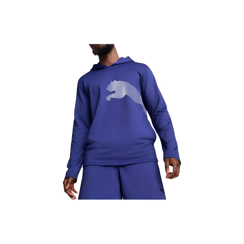 PUMA TRAIN ALL DAYBig Cat Sweatshirt Men's Dark Violet-2