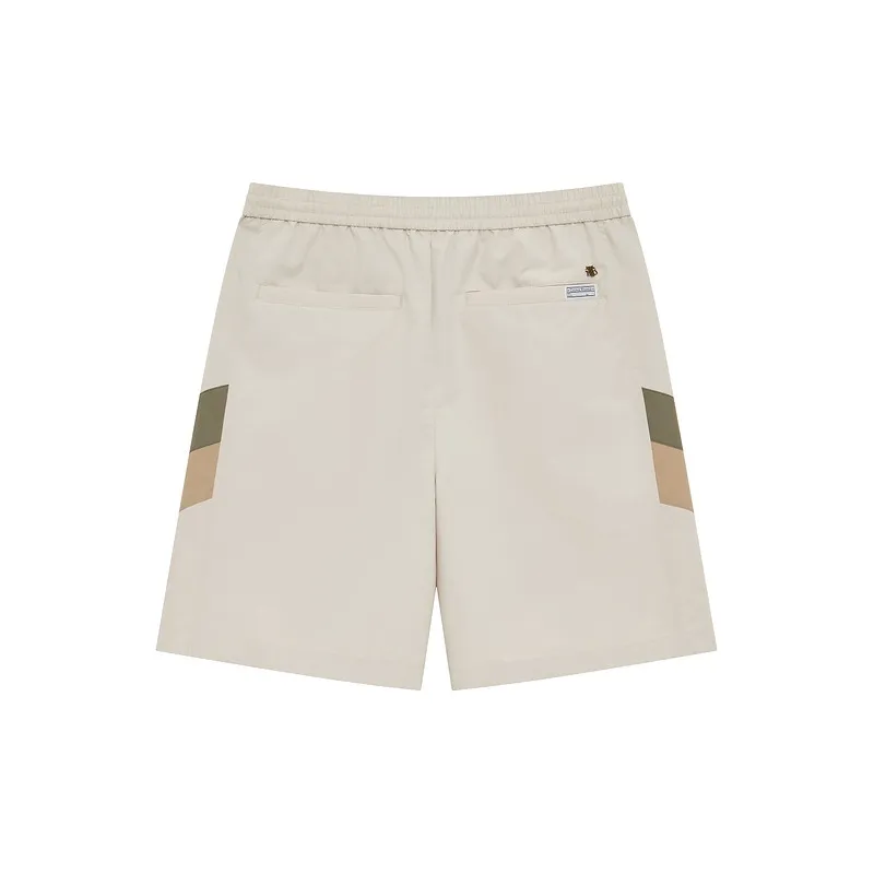 Teenie Weenie Men Casual Shorts Unisex Khaki-1