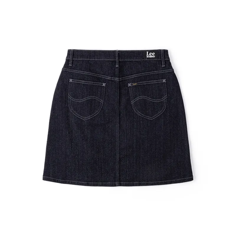 Lee Denim Short Skirts Women's Washed-1