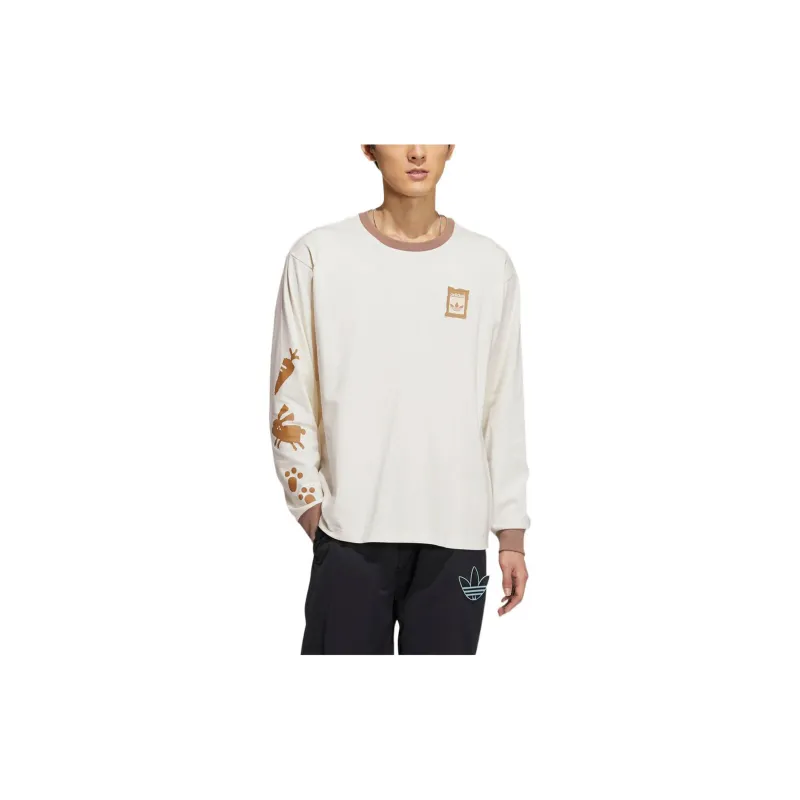 Adidas Originals x Melting Sadness Rabbit Hole Series MTSS Collaboration T Shirt Unisex Jade White-2