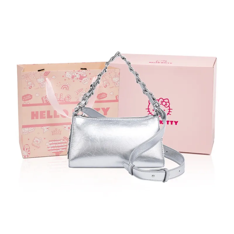 MESUCA Sanrio Hello Kitty Kitty Series PU Handbag Women's Multicolor-11