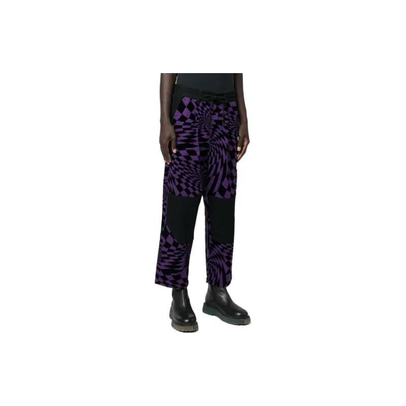 Vans Casual Pants Men Black Purple-3