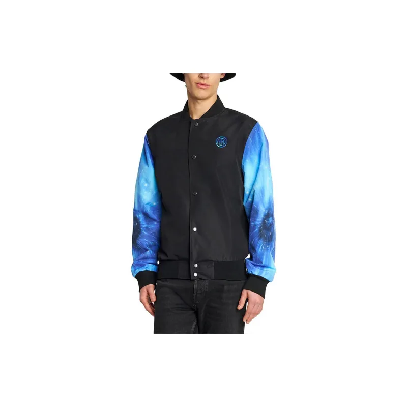 F.C. Internazionale Milano IM GALAXY BOMBER JACKET Jackets & Coats Men's Black-2