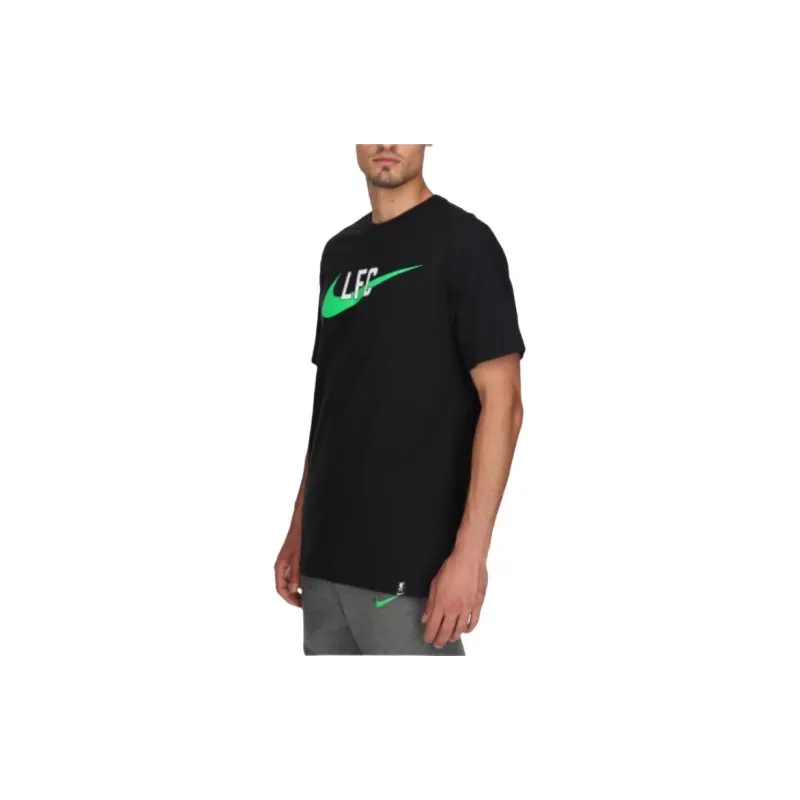 Nike Liverpool T Shirts Men Black-5