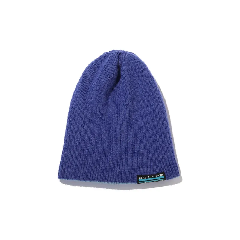 Clect Knitted Yarn Beanies Women's Klein Blue-1
