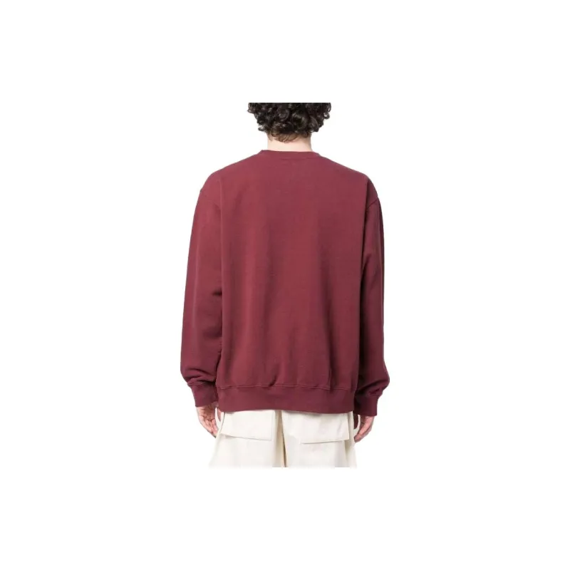 SPORTY & RICH Sweatshirts Unisex Red-2