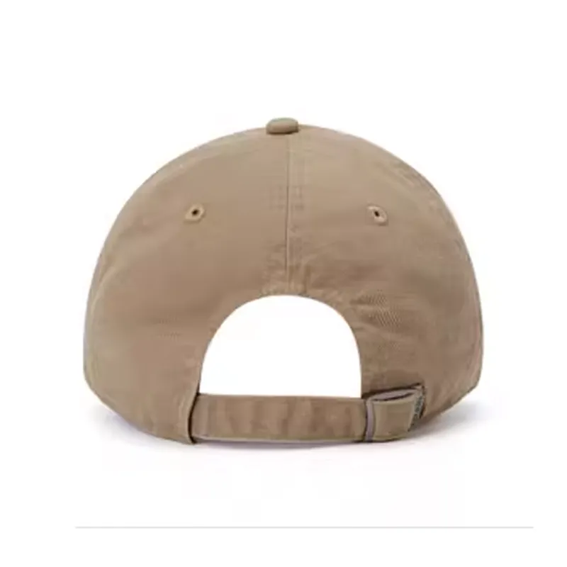 New Era Cotton Baseball Caps Unisex Khaki-2