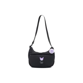 Sanrio Polyester Crossbody Bag Regular Unisex Black