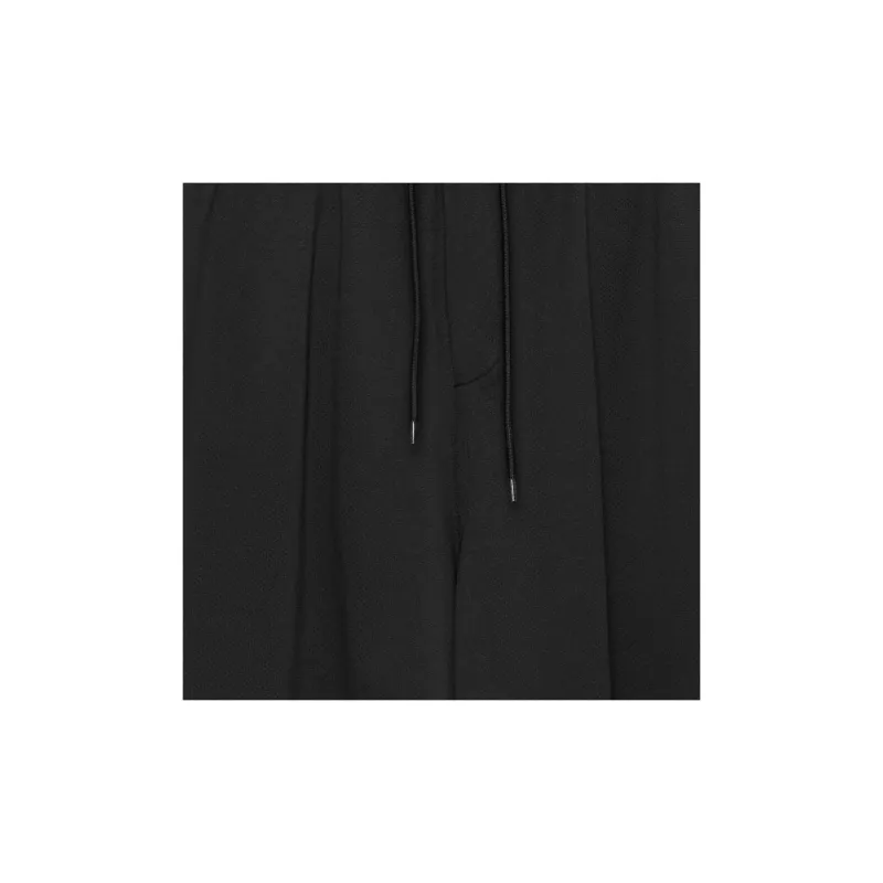 Balenciaga FW22 Casual Shorts Loose Fit Style Men's Black-5