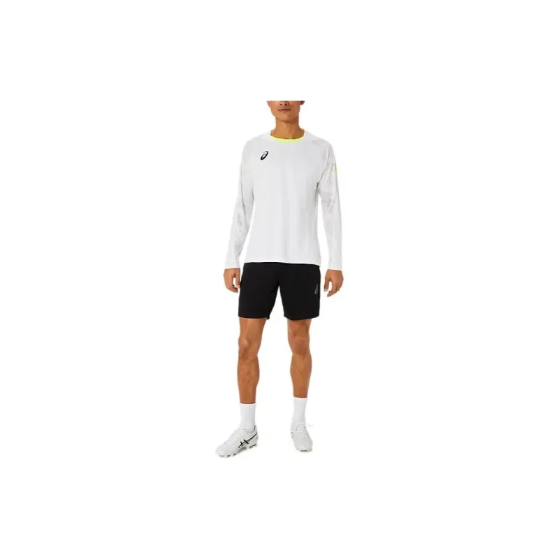 Asics Graphic Long Sleeve Soccer Jersey Men's White-2
