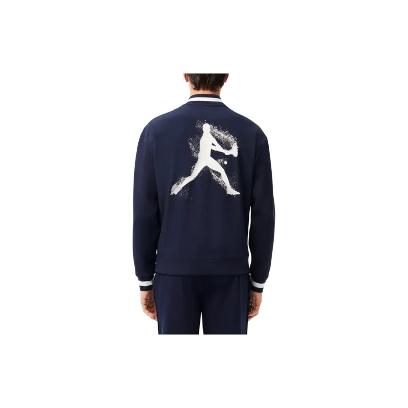 LACOSTE Djokovic Collaboration Jackets Men Blue-4