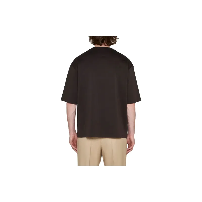Lanvin T Shirts Men Brown-3