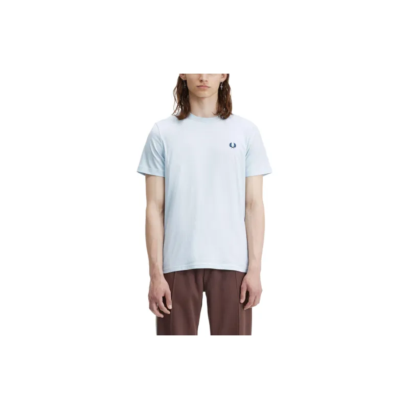 FRED PERRY T Shirt Men's Light Blue-2