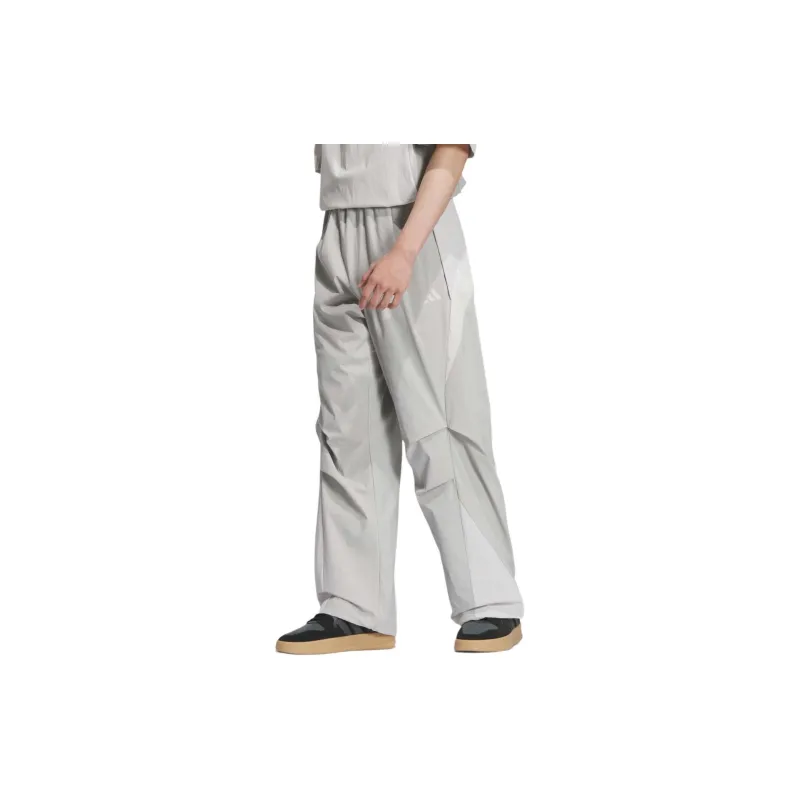 Adidas Casual Pants Men's Dark Silver Gray-1