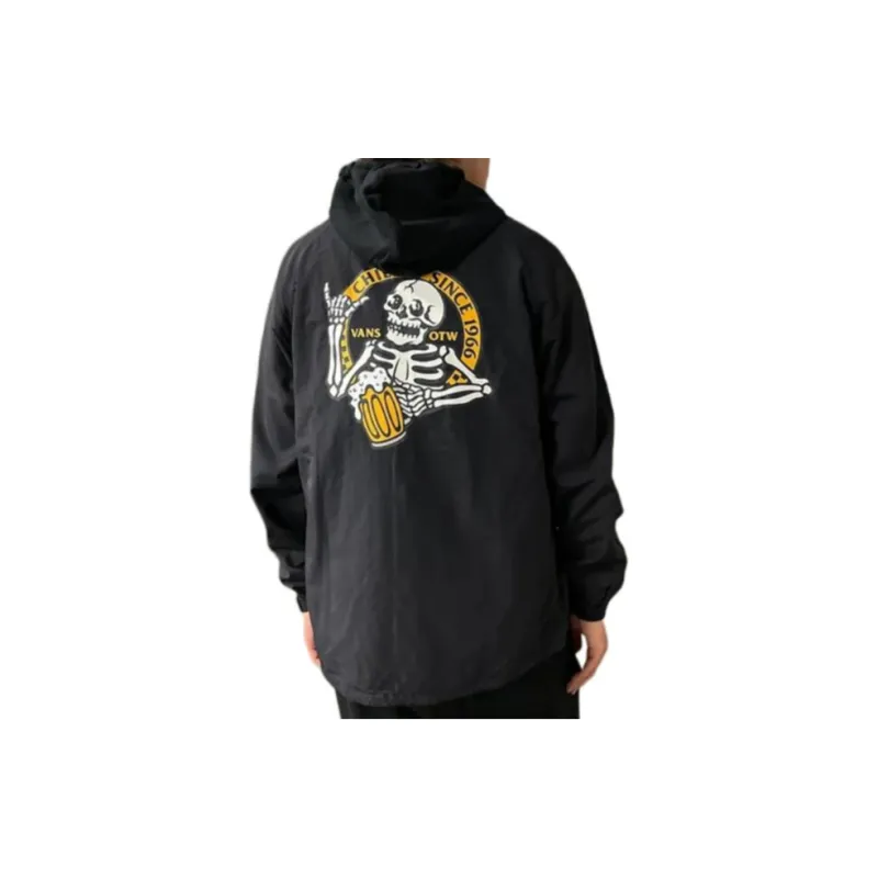 Vans Jackets Men Black-7