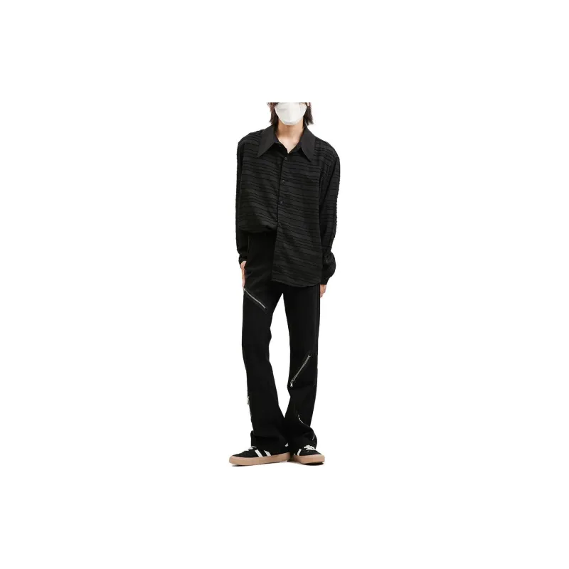 Voguo Relay Jeans Unisex Black-1