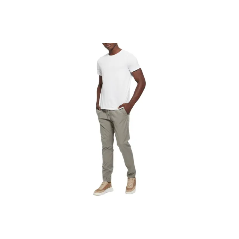 GUESS Eco Technical Pants Casual Pants Men's Green-1
