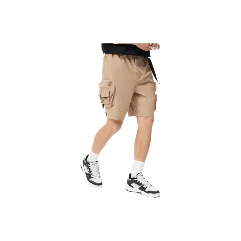 LiNing CF Tracing Casual Shorts Men's Ginger Bread Brown-2