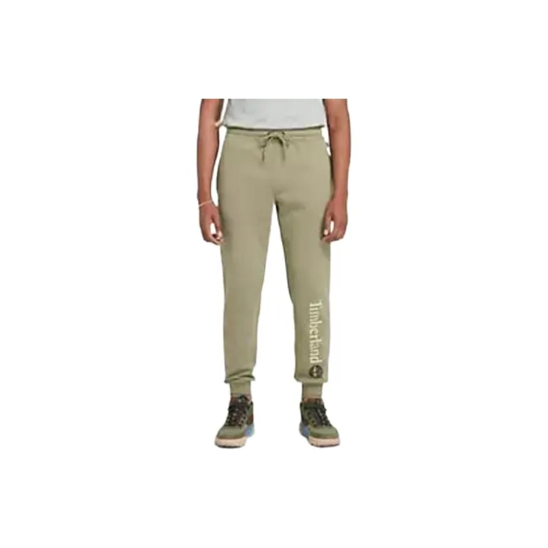 Timberland Linear Logo Sweatpant Casual Pants Men's Green-2