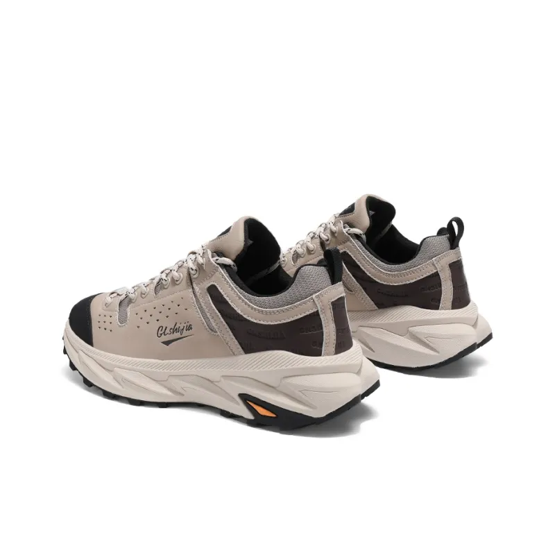 GONGLANGSHIJIA Lightweight Low Top Casual Shoes Men's-11