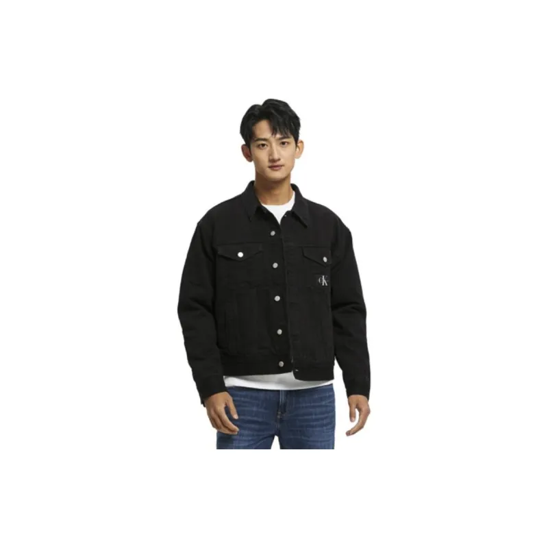 CALVIN KLEIN Denim Jacket Men's Black-2