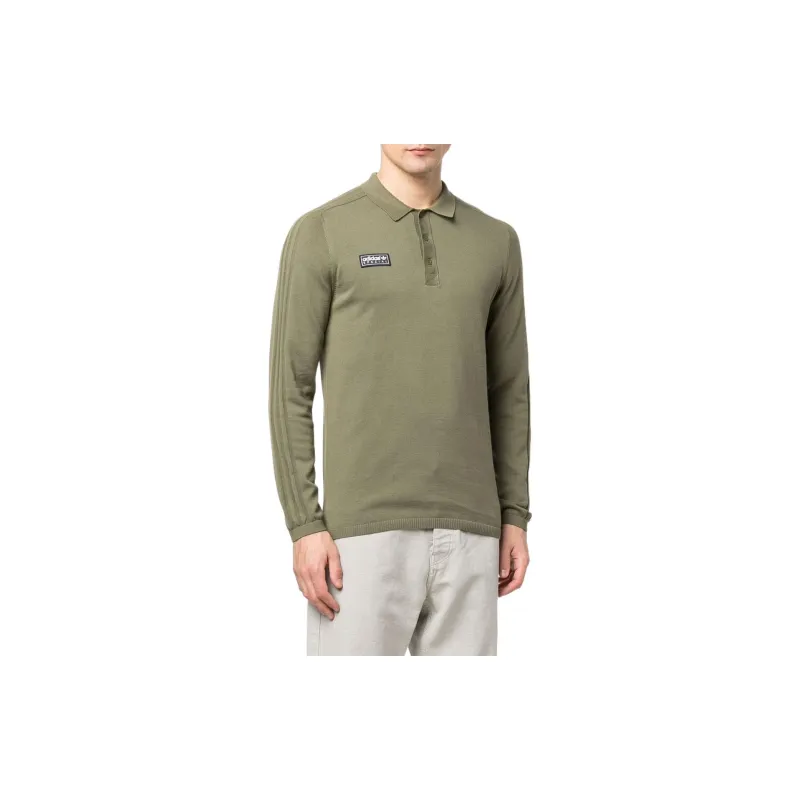 Adidas Spezial Polo Shirts Men Green-2