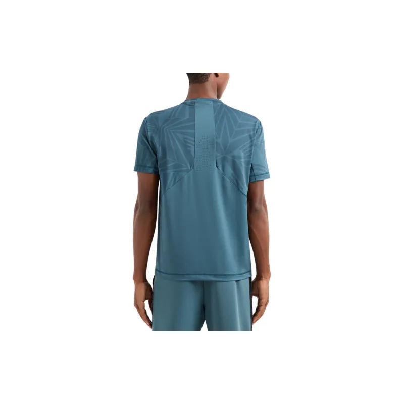 EMPORIO ARMANI EA7 SS24 T Shirt Men's Green-3