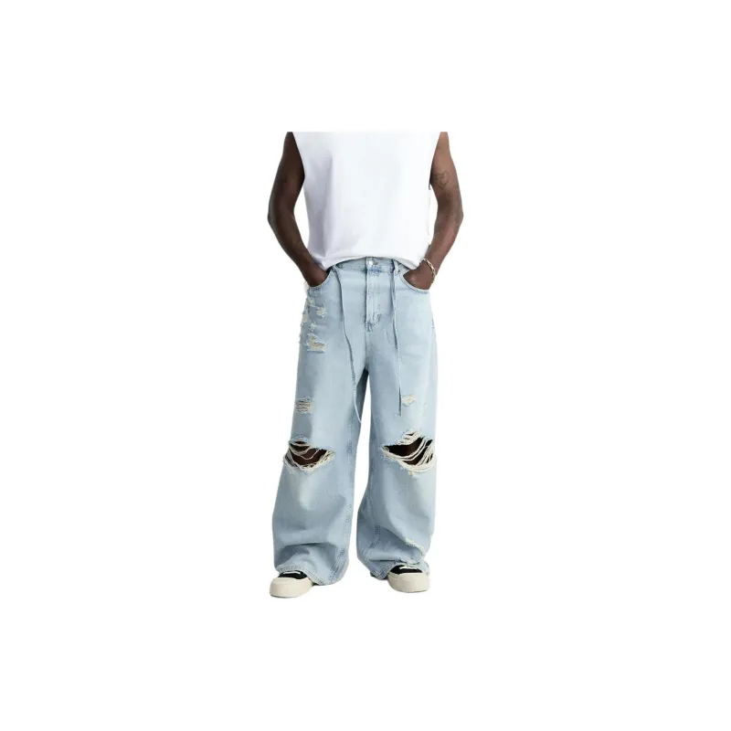 ZARA Jeans Men Blue-2