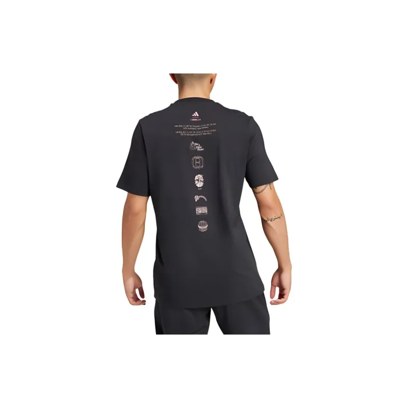 Adidas x LES MILLS T Shirt Men's Black-2