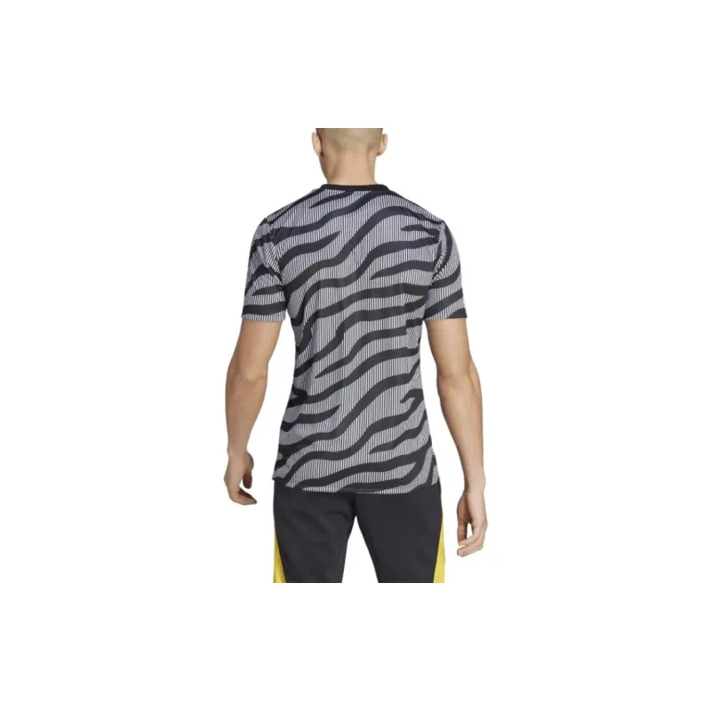 Adidas Juventus JUVENTUS PRE-MATCH JERSEY JUNIORS' Soccer Jerseys Men's Black/White-6