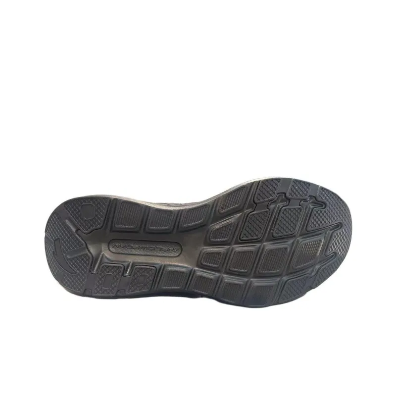 Anta Cloud Journey Anti Slip Wear Resistant Low Top Casual Running Shoes Men's Black Gray-4