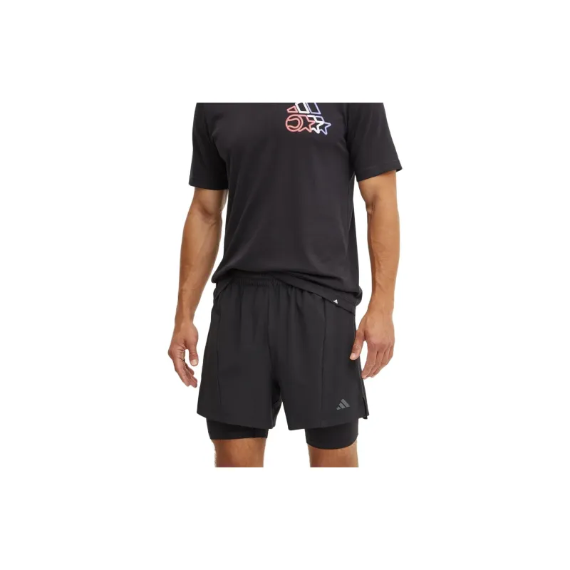 Adidas Free Shipping With AdiClub Designed For Training Yoga Training Two-in-One Shorts-5