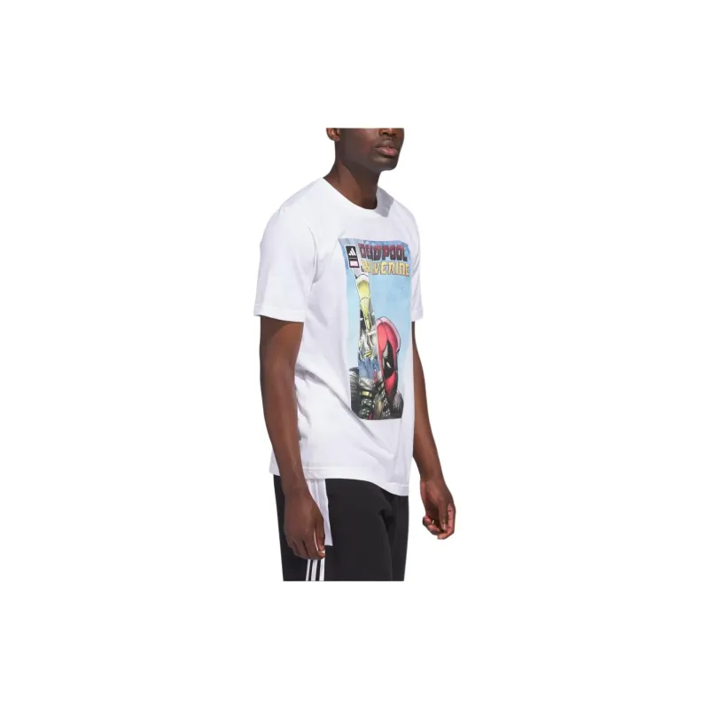 Adidas Free Shipping With AdiClub Marvel Graphic Tee-3